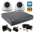 5Mp Dome CCTV System with 2 x Dome Cameras and 1Tb Dvr Recorder