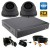 5Mp Security Camera Kit with 2 x 40m Night Vision Cameras & Dvr