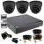 Dome CCTV kit with 3 x Dome Cameras & dvr Recorder