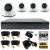 8Mp CCTV Kit with 4 x Hd Dome Cameras & 1Tb Dvr