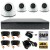 8Mp Security Camera System with 4 x Hd Dome Cameras & 1Tb Dvr