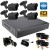 5Mp Security Camera System with 4 x Hd bullet Cameras & 1Tb Dvr
