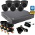 5mp Dome Security Camera system with 6 CCTV Cameras
