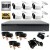 8mp Hd Security Camera System with 20m Ir, 6 x Bullet Cameras - 1080p