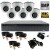 8Mp Dome Security Camera system with 6 CCTV Cameras
