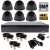 8mp varifocal dome cctv camera System with 6 cameras