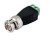 BNC connector with terminal screws for CCTV Cameras