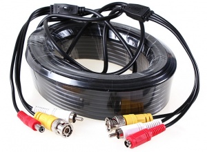 40 Meter Power Signal Audio Cable for Hd CCTV Cameras