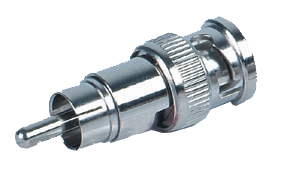 BNC Male to RCA Male connector for CCTV Cameras