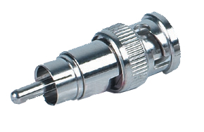 BNC Male to RCA Male connector for CCTV Cameras